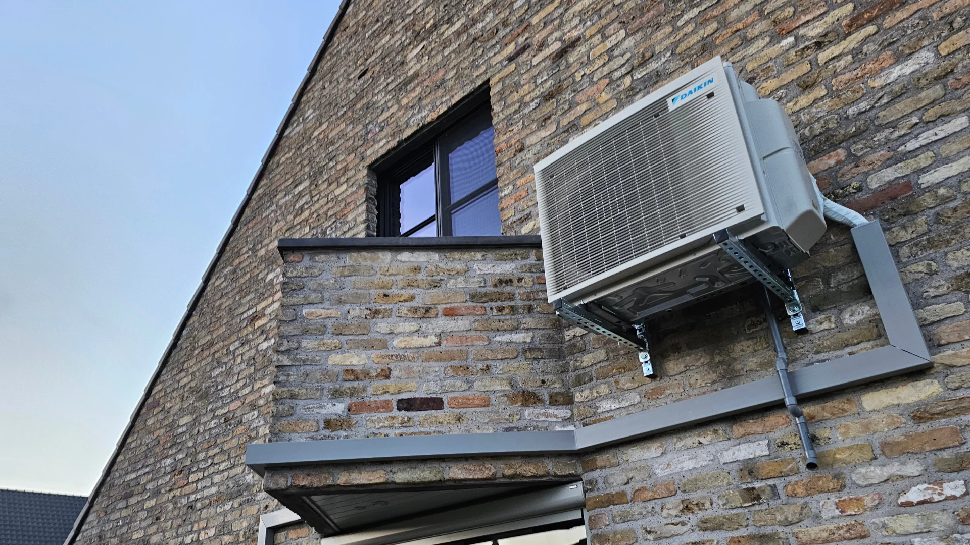 Airco-installatie in een moderne woning