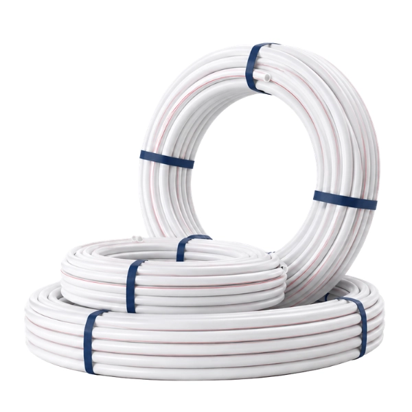 Flexibele PEX-FLEX-kanalen voor een ventilatiesysteem